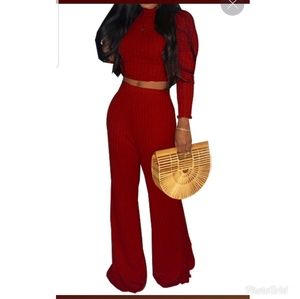 Crop top set